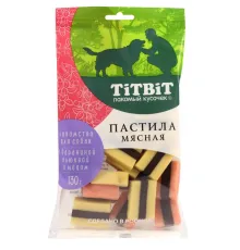 ТИТБИТ Пастила мясная с бараниной, клюквой и медом, 130 г