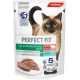 Perfect Fit для стерилизованных котов и кошек (Паштет с говядиной), 75 г