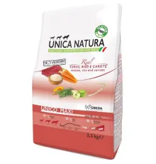 Unica Natura Unico Maxi (Оленина, рис и морковь) 2,5 кг