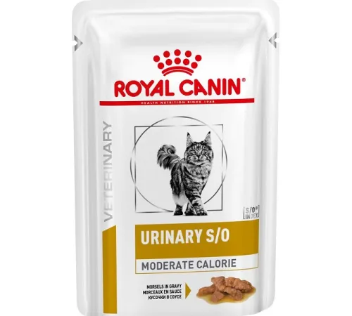 Royal Canin Urinary S/O Moderate Calorie Feline (соус), 85 г