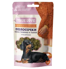 True Love Полоски (мясо теленка и тыква), 50 г