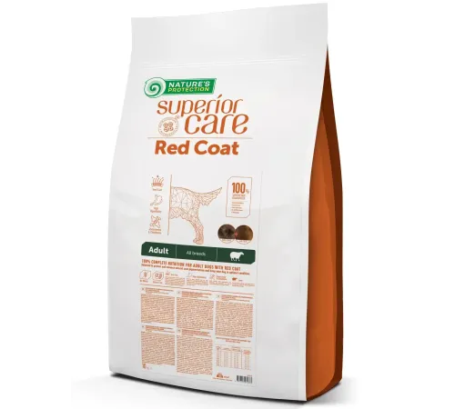 Nature's Protection GF Red Coat All Breed (Ягненок), 10 кг