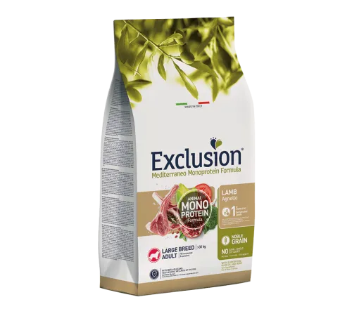 Exclusion Monoprotein Noble Grain Adult Large (Ягненок), 12 кг