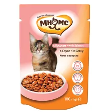 Мнямс Паучи с лососем (соус) 100 г