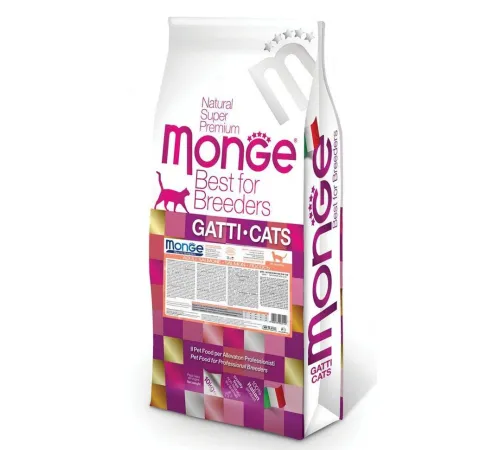 Monge Cat Breeders Adult (Лосось), 10 кг