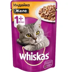 Whiskas желе с индейкой, 85 г х 28 шт (уп)