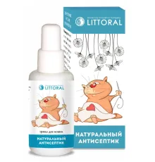 Littoral Натуральный антисептик для кошек, 50 мл