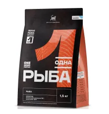 Одно мясо для взрослых кошек (Рыба), 400 г