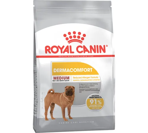 Royal Canin Medium Dermacomfort, 3 кг
