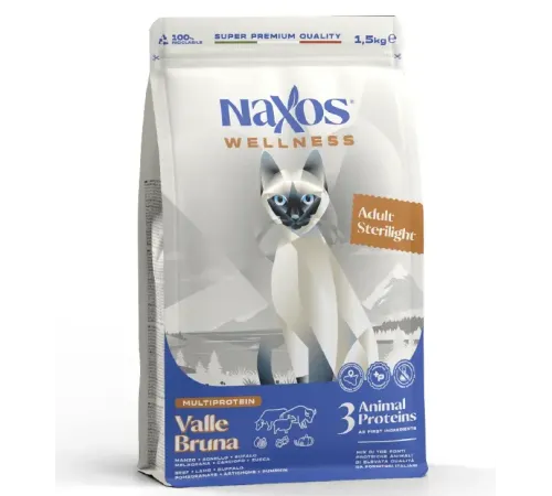 Naxos Wellness Adult Sterilight (Говядина, ягненок, буйвол), 7 кг
