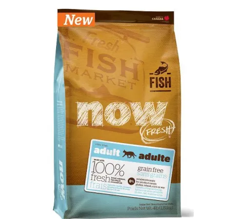NOW! Fresh GF Fish Adult Cat (Форель, лосось), 1,81 кг