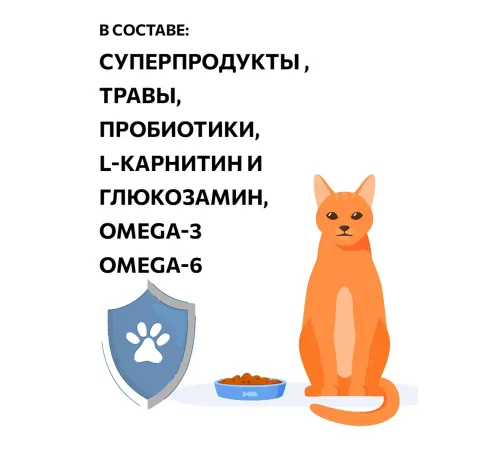 AMBROSIA Sterilized Cat (Форель, кролик), 1,5 кг