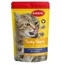 Sanal Лакомство Звездочки с птицей, 40 г