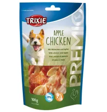 Trixie Premio Кусочки яблока с курицей для собак, 100 г