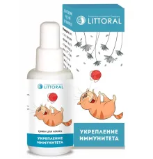 Littoral Лечебные травы Укрепление иммунитета для кошек, 50 мл