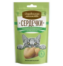 Деревенские лакомства Сердечки для мочевыводящих путей и почек, 30 г