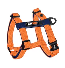 Joyser Шлея Base Step-in Harness, оранжевая, М