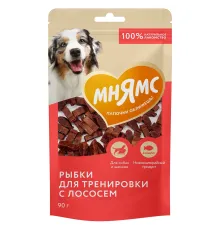 Мнямс Лакомство для собак Рыбки из лосося, 90 г