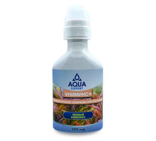 Aqua Expert Унимикс+ Удобрение для аквариумных растений, 250 мл