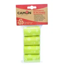 CAMON Пакеты для уборки биоразлагаемые, зеленые