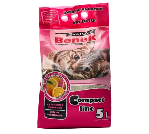 Super Benek Compact (Цитрусовая свежесть), 5 л