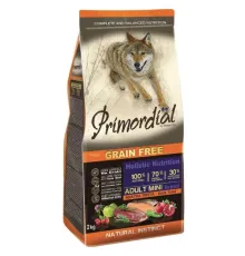 Primordial Dog Mini Adult (Форель, утка), 2 кг