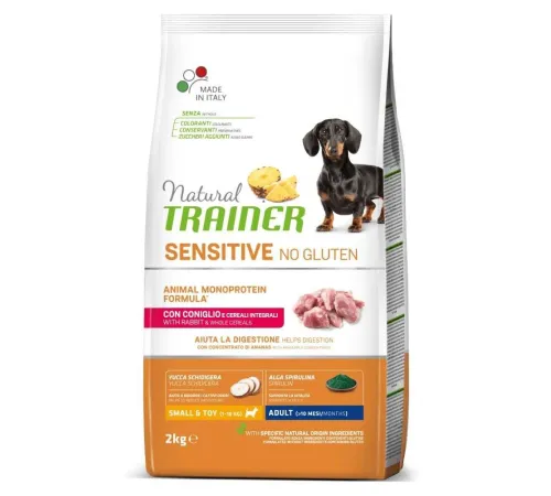 Trainer Natural Sensitive No Gluten Small&Toy Adult (Кролик), 2 кг
