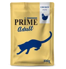 Prime Adult Пауч (Паштет из курицы) для кошек, 100 г