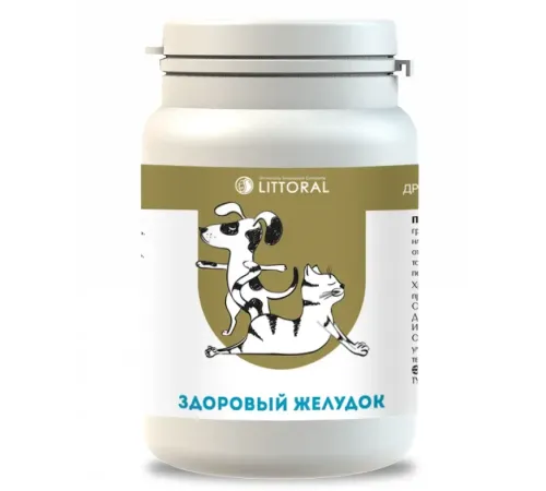 Littoral Пивные дрожжи Здоровый желудок, 80 таб