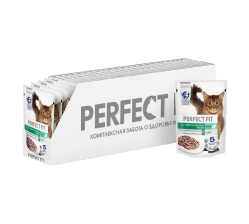 Perfect Fit для стерилизованных котов и кошек (Кролик в соусе), 75 г