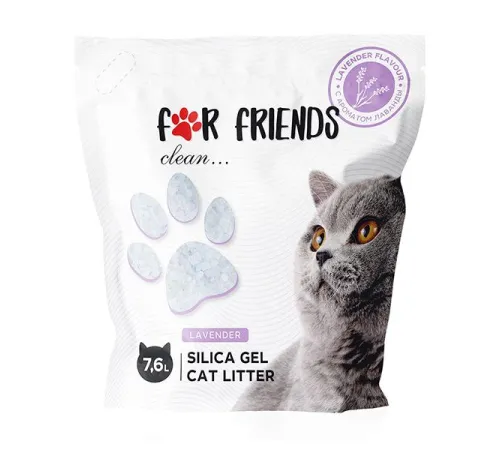 For Friends силикагелевый наполнитель (лаванда) 7,6 л