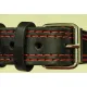 Kinologprofi Ошейник с ручкой, кожа CL-007 №40, 4 см х 66 см