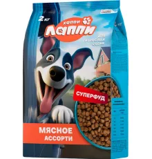Хаппи Лаппи для собак (Мясное ассорти), 2 кг