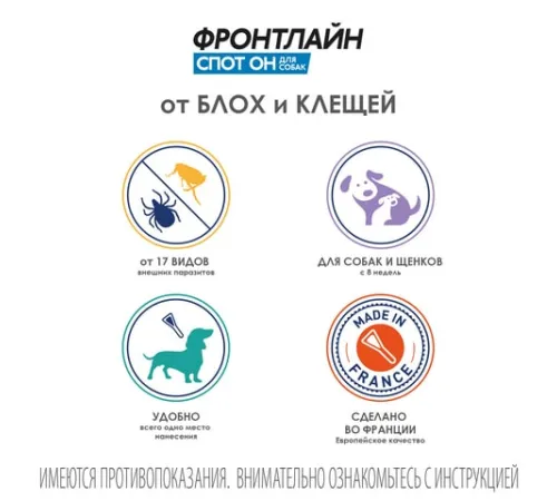 Фронтлайн Spot On XL для собак, 1 пипетка
