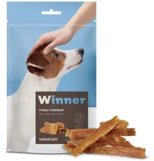 Мираторг Winner Лакомство для собак Рубец говяжий 60 г