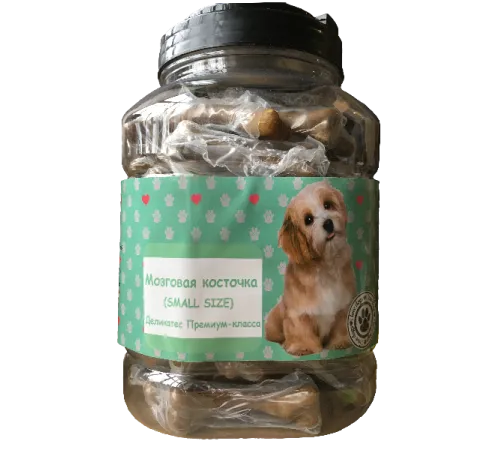 O'dog Мозговая косточка (в тубе), 750 г (30 шт.) средняя
