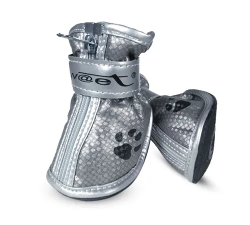 Triol Ботинки серебряные с лапками, 45х40х50 мм