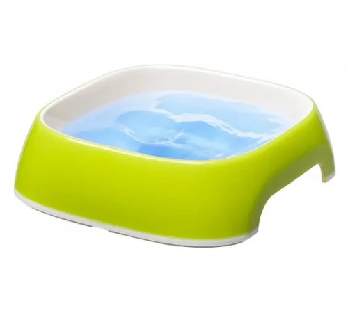Ferplast Миска для животных Glam Small, лайм, 0,4 л