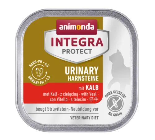 Animonda Integra Protect Urinary Harnsteine Cat (Телятина), 100 г