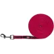 Trixie Поводок тросовый Tracking Leash, фуксия, S-M: 5 м/15 мм