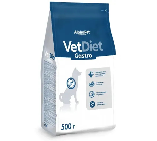 AlphaPet Vet Diet Dog Gastro, 500 г