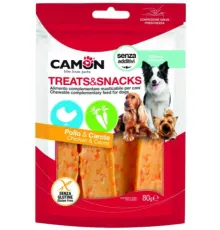 CAMON Снэки курица с морковью, 80 г