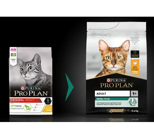 Purina Pro Plan Adult Renal Plus (Курица), 400 г