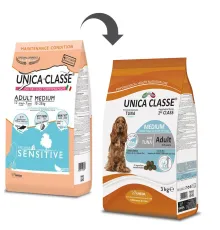 Unica Classe Adult Medium Sensitive (Тунец) 3 кг