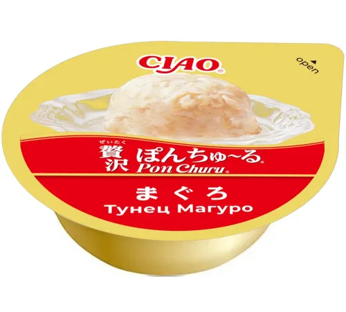 INABA CIAO Pon Churu Суфле-лакомство Тунец Магуро, 35 г х 2 шт
