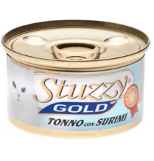 Stuzzy Gold Консервы в собств.соку (тунец/краб.палочки), 85 г