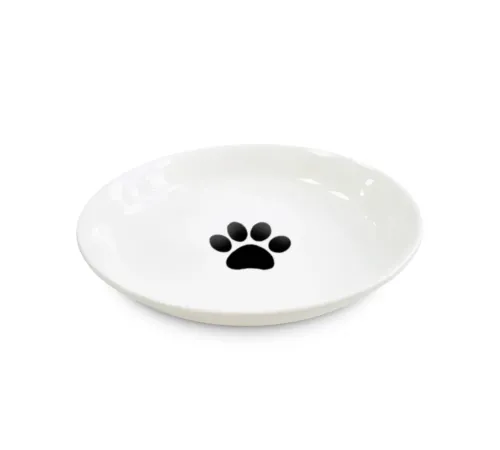 Haisenpet Миска керамическая Лапка, белая, 250 мл