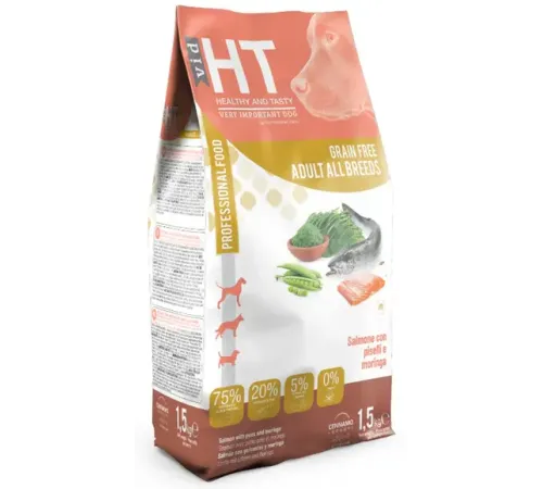 Cennamo HT VID GF Adult All Breed (Лосось, горох), 1,5 кг