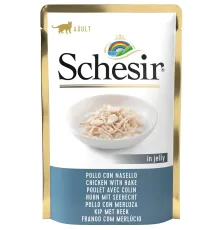 Schesir Chicken Hake (Курица, хек), 85 г