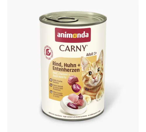 Carny Adult (с говядиной, курицей и сердцем утки) 200 г